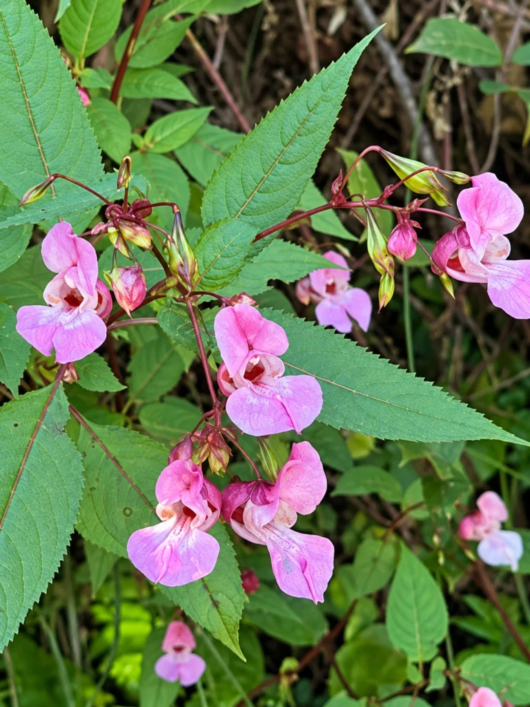 Zarte rosa Blüten als Bild zur Bachblüten-Therapie